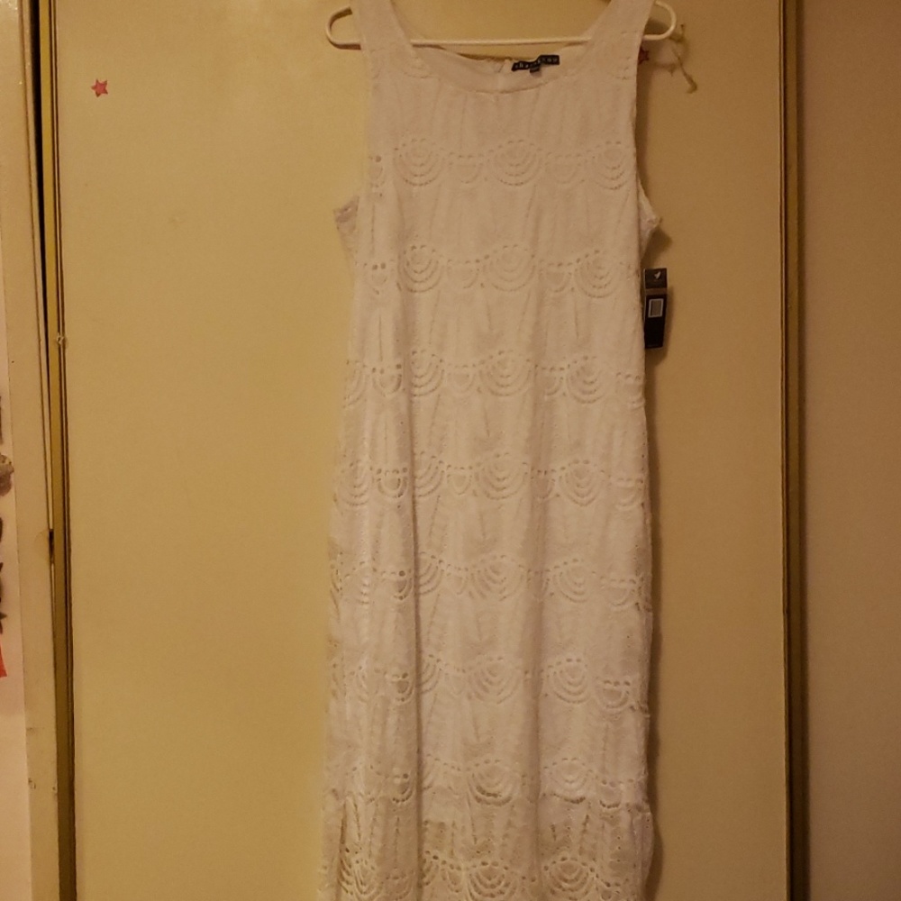 White dress